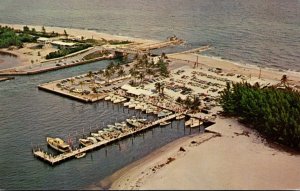 Florida Boynton Beach Aerial View Sport Fishing Fleet At Martie Hahn's B...