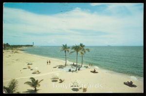 Overlooking the beach at Pompano Beach, Florida