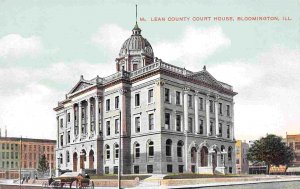 Court House Bloomington Illinois 1910c postcard