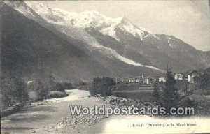 Chamonix et le Mont Blanc Swizerland Unused 