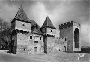 BR11707 Cahors La Barbacane et tour des pendus  france real photo