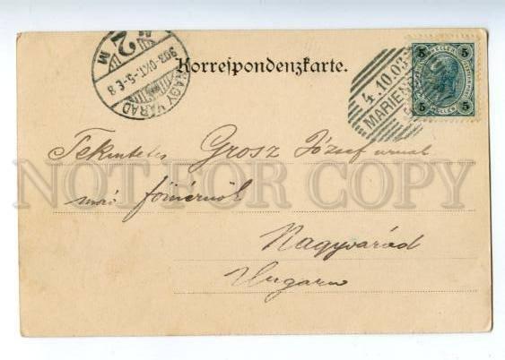 160341 Czech Republic HUNT Hunter MARIENBAD Thalsperre Vintage