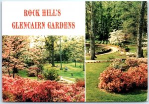 Postcard - Glencairn Gardens - Rock Hill, South Carolina