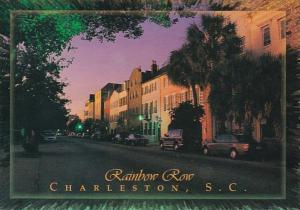 South Carolina Charleston Rainbow Row On East Bay Street