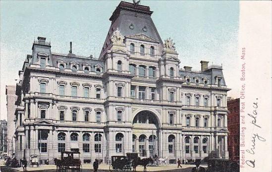 Federal Building and Post Office Boston Massachusetts 1911