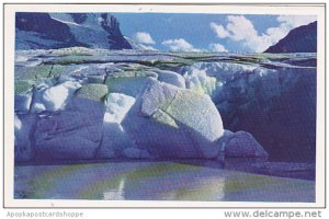 Canada Athabasca Glacier Ice Front