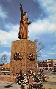 Statue Of Reverend Michael Founder Of Knights Of Columbus Waterbury CT 