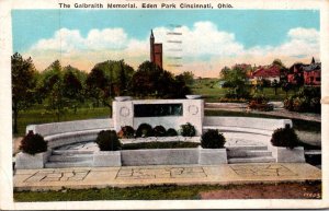 Ohio Cincinnatie Eden Park The Galbraith Memorial 1931