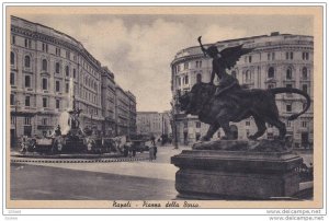 Piazza Della Borsa, NAPOLI (Campania), Italy, 1900-1910s