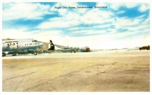 Greenland Sondrestrom U.S. Air Force Flight Line Scene