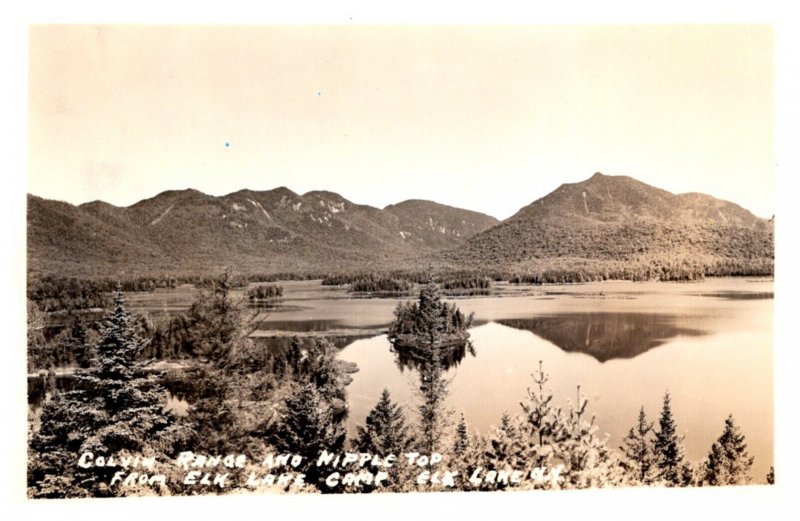 New York  Blue Ridge,  ,Elk Lake  Colvin Range and Nipple Top