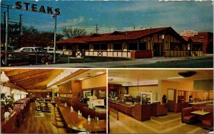 Postcard Brown's Grill and Cafeteria in Wichita, Kansas~132910