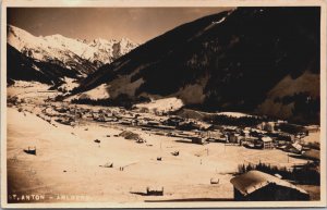 Austria Sankt Anton Am Arlberg Vintage RPPC C084