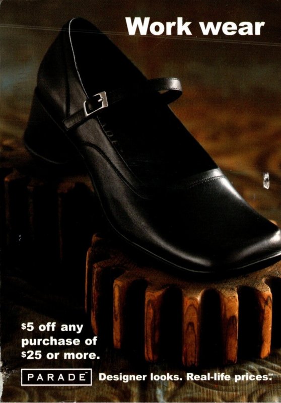 Advertiising Parade Shoes 2005