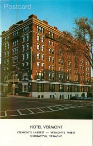 VT, Burlington, Vermont, Hotel Vermont, Bill Bard No. 79635