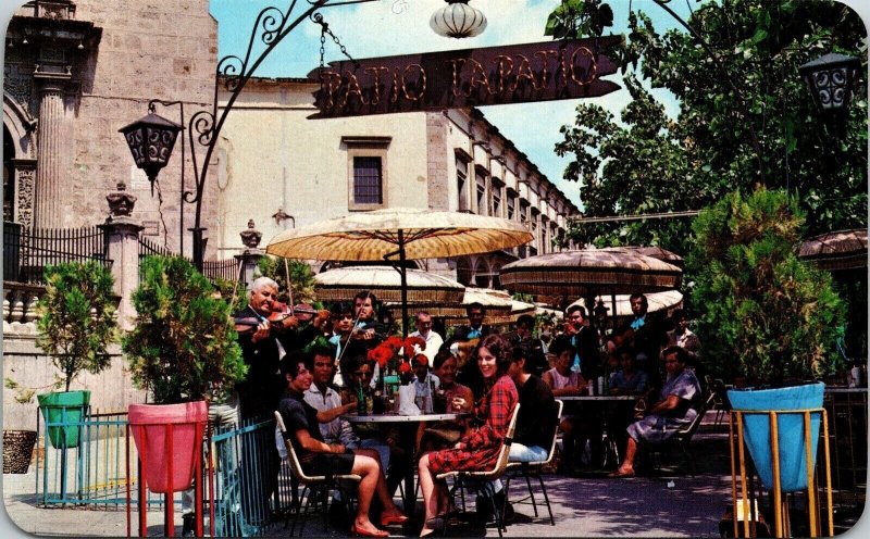 Patio Plaza Mariachis Guadalajara Jalisco Mexico Postcard UNP VTG Unused Vintage 