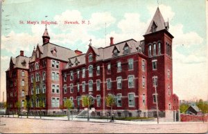 New Jersey Newark St Mary's Hospital 1910