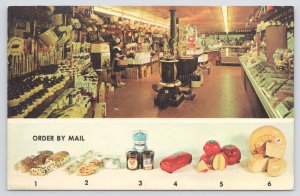Advertising~Wooden Shoe Factory~Bread~Jams~Cheese~Interior~Order By Mail~Vintage