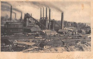 Lebanon Pennsylvania North Lebanon Furance Vintage Postcard AA20638