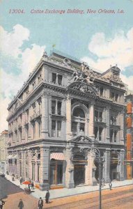 Cotton Exchange Building New Orleans Louisiana 1910c postcard