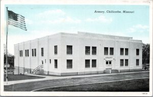 Postcard MO Chillicothe - Armory