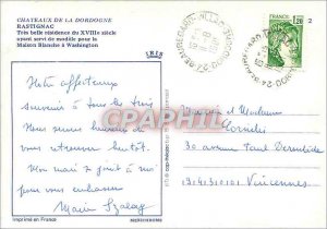 Postcard Modern Dordogne Chateaux Rastignac Very nice residence