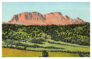 Postcard MOUNTAIN SCENE Santa Fe New Mexico NM AS6083