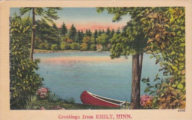 Minnesota Greetings From Emily 1946