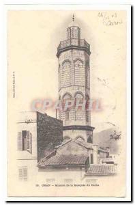 Algeria Oran Old Postcard Minaret of the Mosque of Pasha