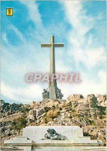 Modern Postcard Santa Cruz del Valle de los caidos view of cruz