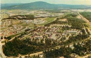 Canada, Quebec, Camp Val Cartier, Camp View, Mountains, Canadian Post Card 83124