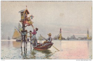 Un Capitello In Laguna, Venezia (Veneto), Italy, 1900-1910s