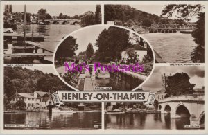 Oxfordshire Postcard - Henley On Thames. Marsh Lock. Posted 1958 - RS37539