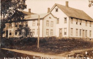 Rushville Indiana ? Auburn Rush Poor Asylum Oprhan Home Real Photo PC AA72718