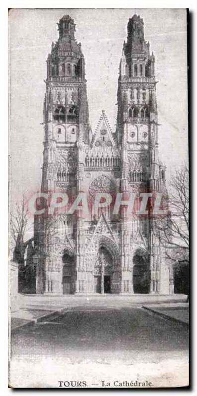 Postcard Old Tours Cathedrale