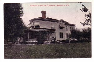 Residence Hon W D Connor, Marshfield, Wisconsin,
