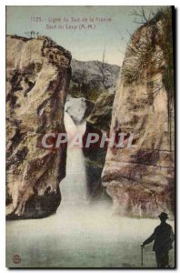 Postcard Old Line South of France Saut du Loup M