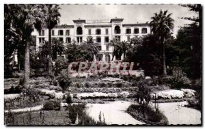 Modern Postcard Corsica Ajaccio Corsica The gardens of the great hotel and Co...