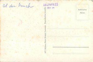 Switzerland Jaunpass photo collection Swiss Alpes beautiful landscape Postcard