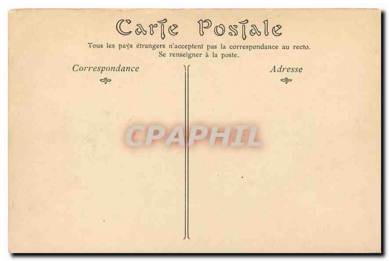 Old Postcard Paris Vendome place