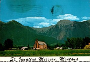 Montana St Ignatius Indian Mission 1974