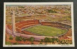 Mint Vintage Picture Postcard Stadium Montevideo Uruguay