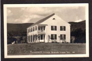 VT Tamarack Ct  BREAD LOAF INN Vermont RPPC Real Photo Postcard