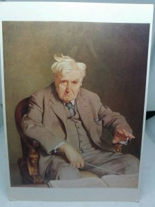 Vintage Postcard Painting of Ralph Vaughan Williams 1872-1958 Sir Gerald  Kelly