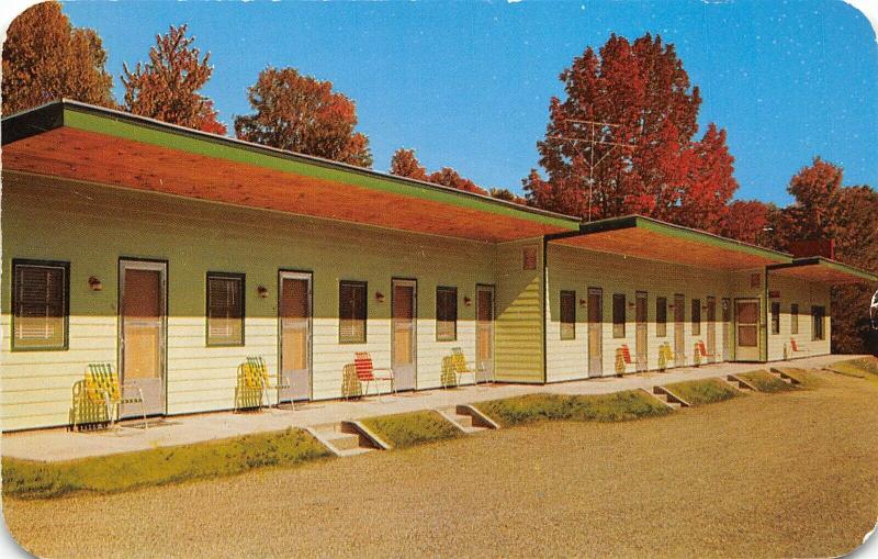 Brattleboro Vermont 1960s Postcard Molly Stark Motel  