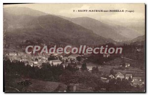 Postcard Old Moselle St Maurice sur Moselle (Vosges)