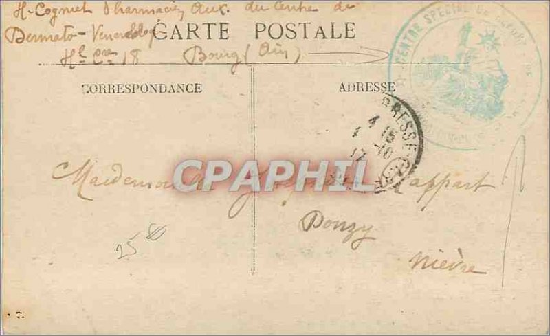 Postcard Old Dances Bressanes The Rigodon Folklore