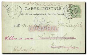 Old Postcard Mortain Vallee Cance pélite Cascade Bridge of the Devil