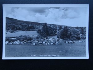 Cumbria GRIZEDALE HALL Camp Site 1960s RP Postcard by S&D