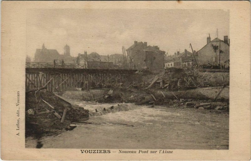 CPA VOUZIERS - Nouveau Pont sur l'Aisne (134862)